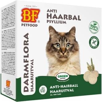 Bf Petfood Kattensnoepje Hairball Bij Haarbal 100 ST
