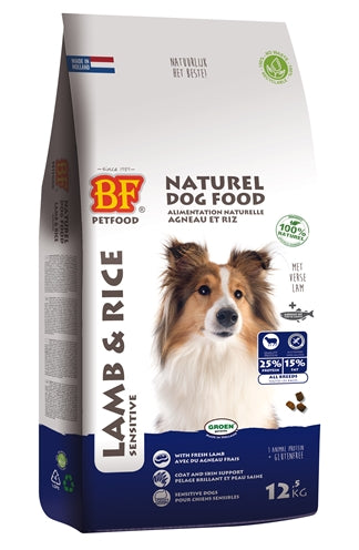 Bf Petfood Lam / Rijst 12.5 KG