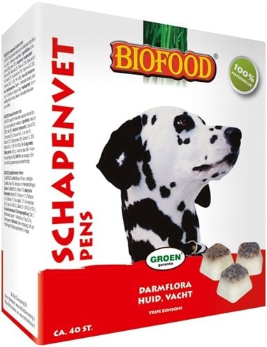 Bf Petfood Schapenvet Maxi Bonbons Pens 40 ST
