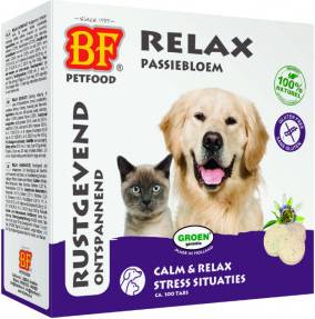 Bf Petfood Relax Hond / Kat Rustgevend / Kalmerend 100 ST