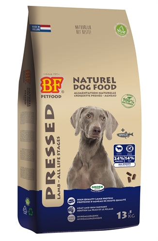 Bf Petfood Geperst Lam / Rijst Premium 13.5 KG