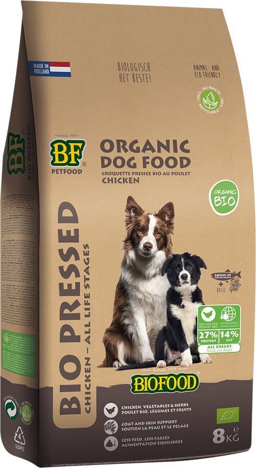 Bf Petfood Organic Bio Chicken 8 KG
