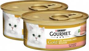 Gourmet Gold Fijne Mousse Zalm 24X85 GR