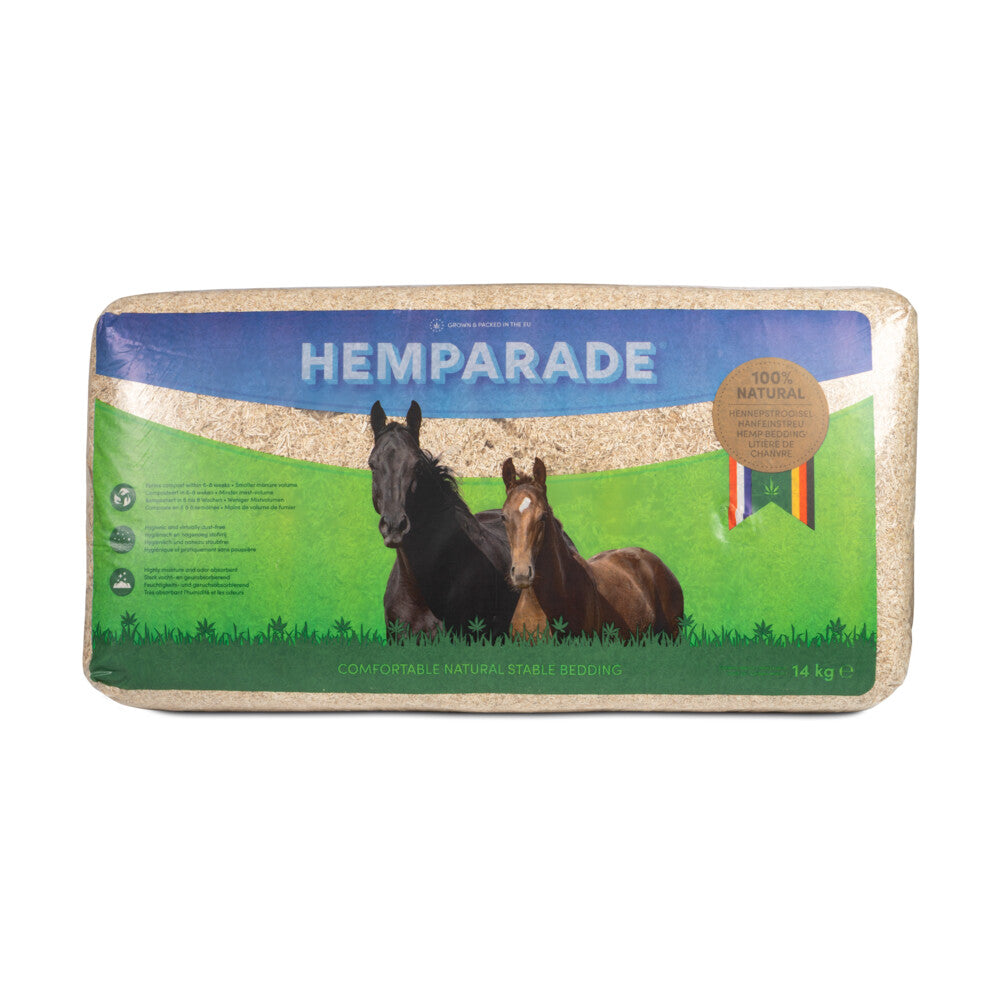 Hemparade Hennepvezelstrooisel 14 KG