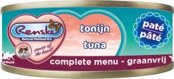 Renske Vers Vlees Maaltijd Kat Verse Tonijn Paté Graanvrij 24X70 GR