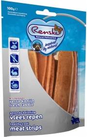 Renske Gezonde Beloning Vlees Strip Konijn 100 GR