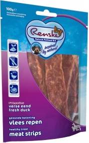 Renske Gezonde Beloning Vlees Strip Eend 100 GR