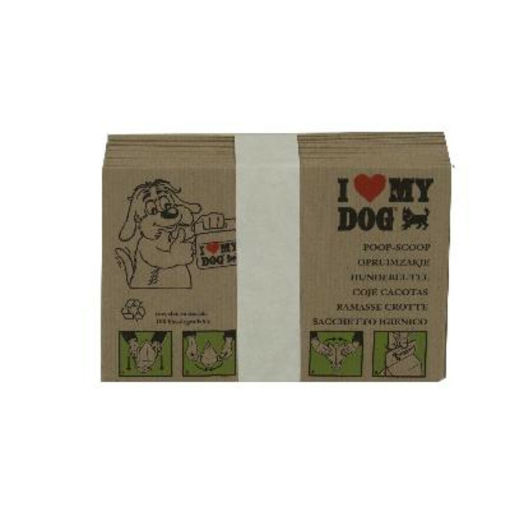 I Love My Dog Hondenpoepzakje Bundel 10 ST