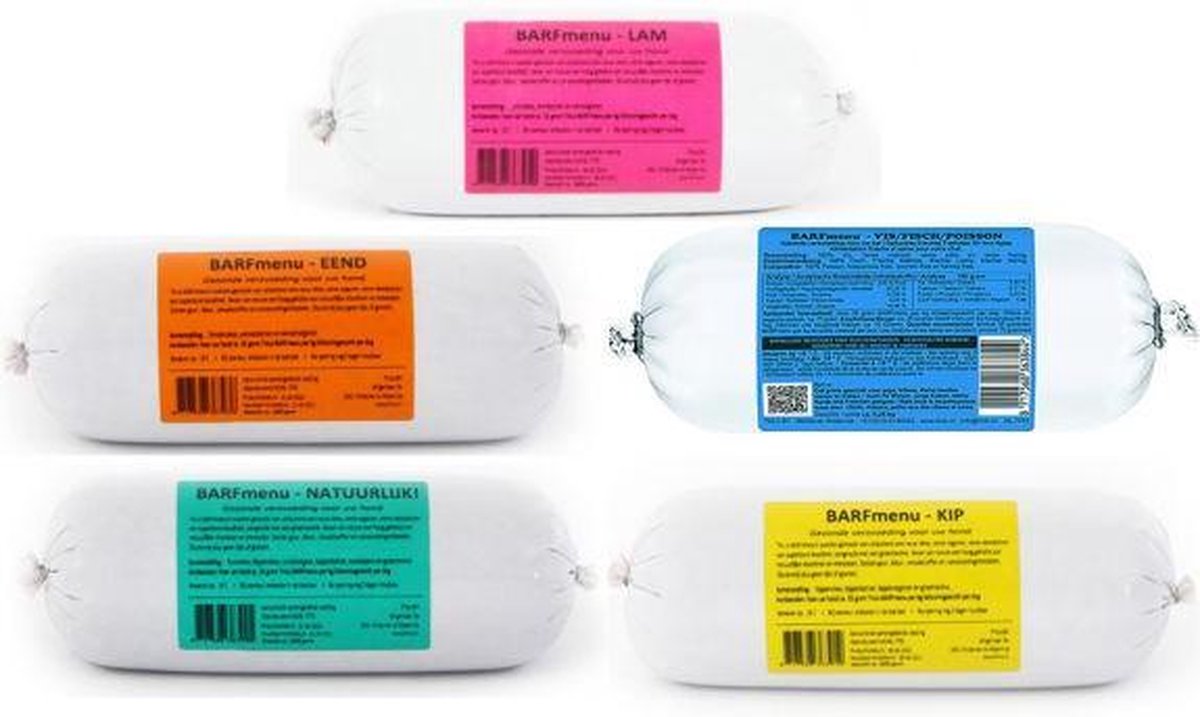 Barfmenu Compleet Kattenvoer 20X250 GR