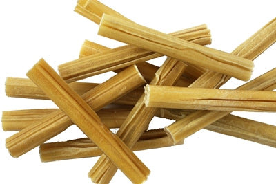 Petsnack Geperste Staaf 5 INCH 12.5 CM 15 MM 25 ST