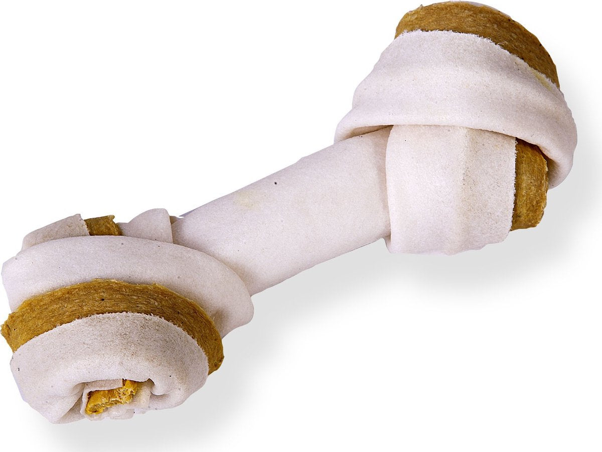 Petsnack Duoknoop Met Semi-Moist Strip 5 INCH 12-13 CM 5 ST