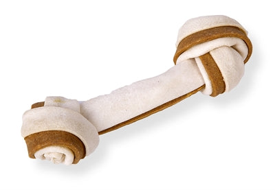 Petsnack Duoknoop Met Semi-Moist Strip 7 INCH 17.5 CM 5 ST