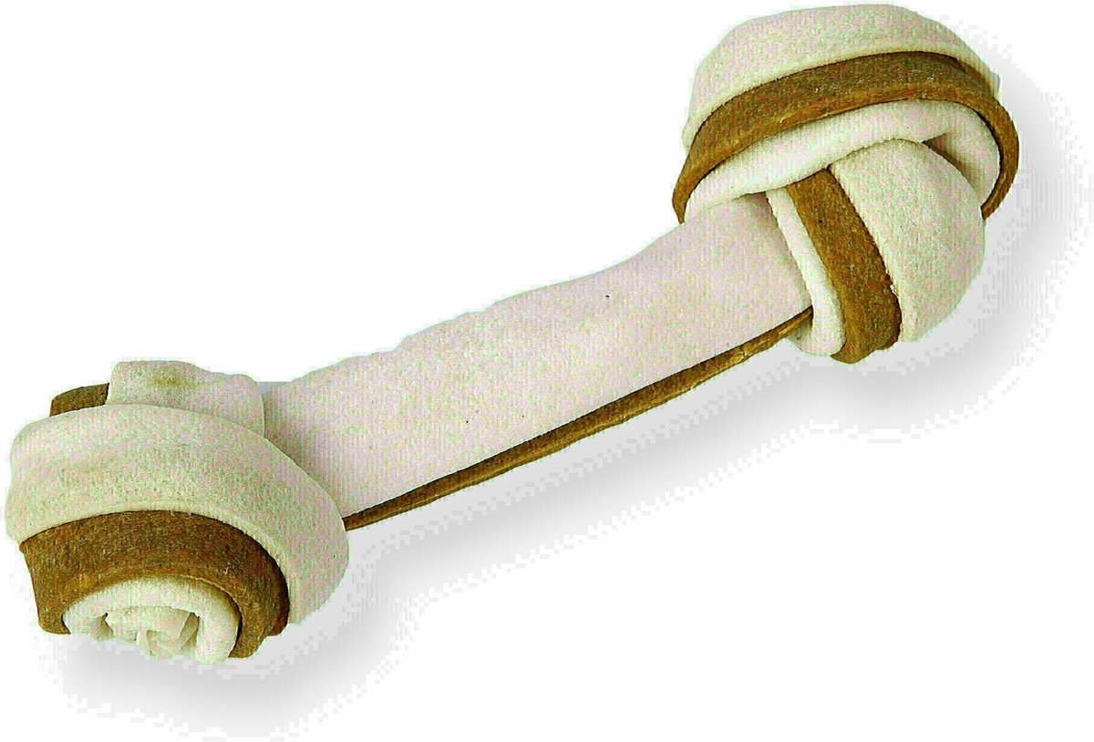 Petsnack Duoknoop Met Semi-Moist Strip 7 INCH 17.5 CM 5 ST