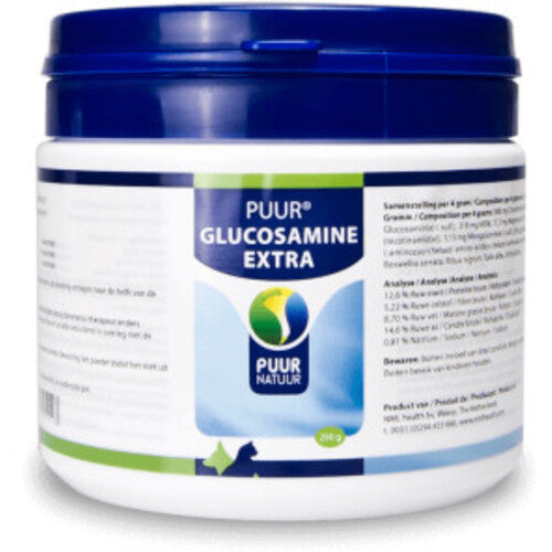 Puur Natuur Glucosamine Extra (Compleet) Voor Hond en Kat 250 GR
