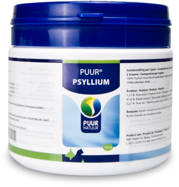 Puur Natuur Psyllium Hond en Kat 150 GR