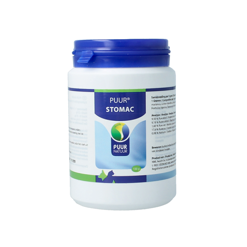 Puur Natuur Stomac (Maag) Hond en Kat 100 GR