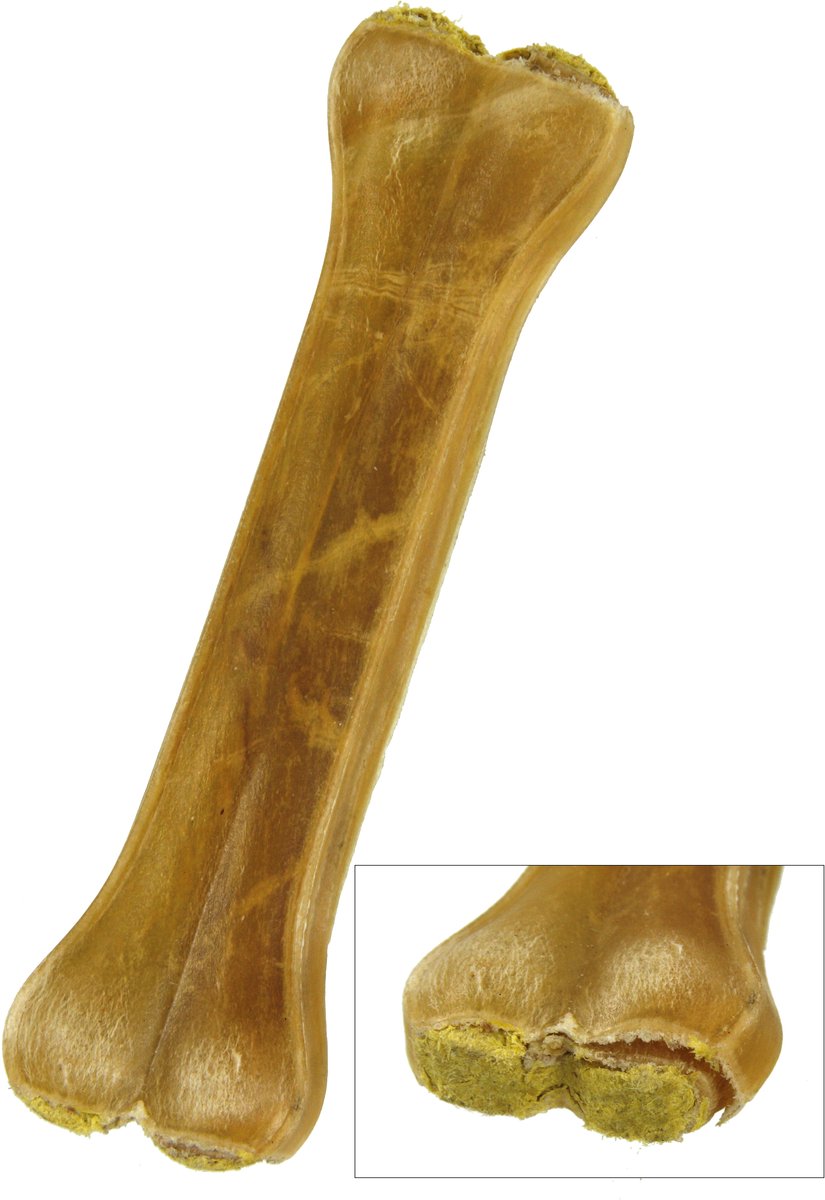 Petsnack Geperst Bot Gevuld Met Kip 8 INCH 20 CM 5 ST