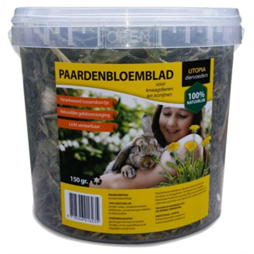 Utopia Paardenbloemblad 150 GR