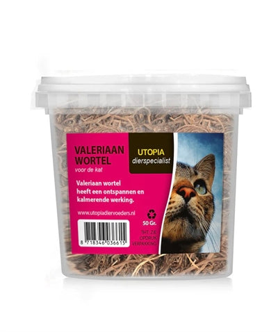 Utopia Valeriaanwortel Kat 50 GR