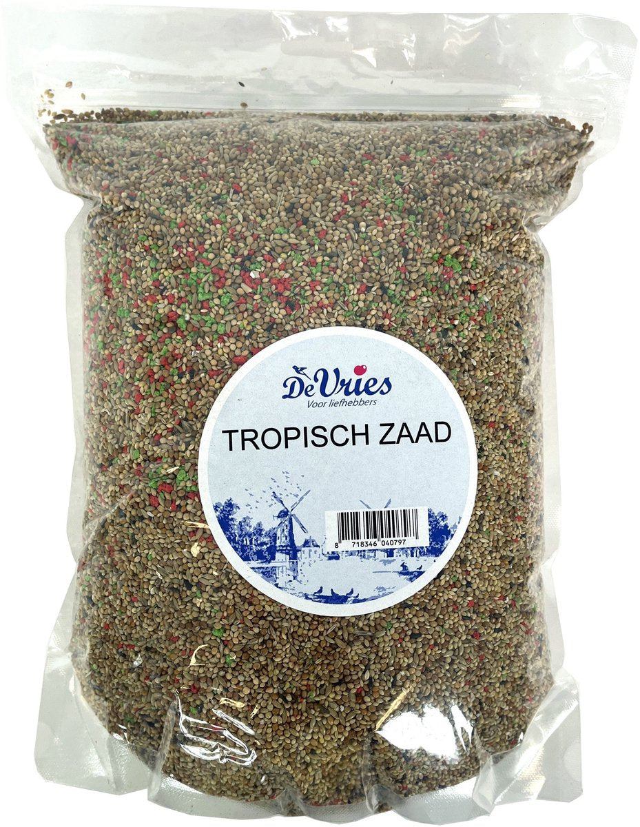 De Vries Tropisch Zaad 2.5 KG