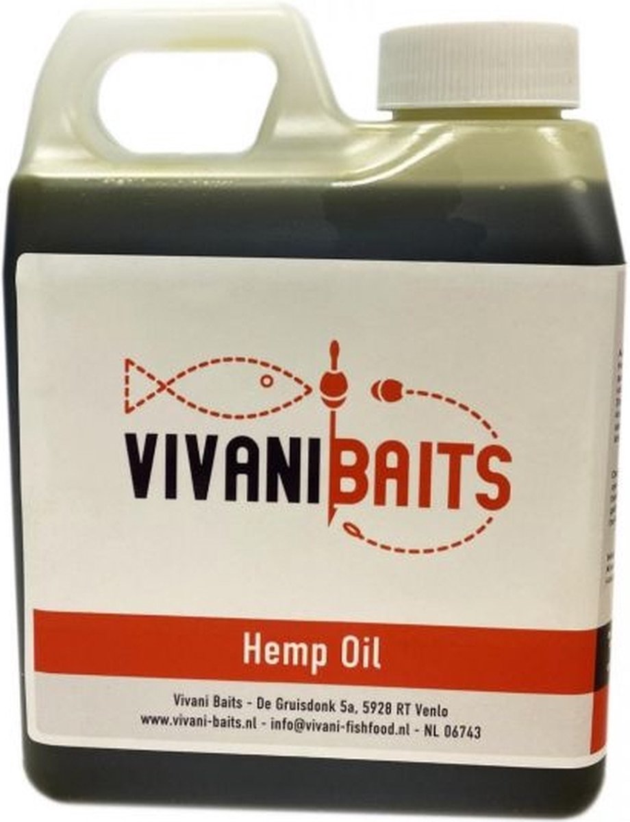 Utopia Diertotaal Hennepzaadolie Met Pompje 1 LTR