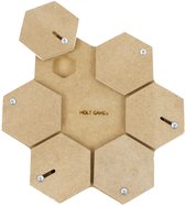 Holt Games Tortuga Activiteitenspel Hout 30X29.5X3.5 CM