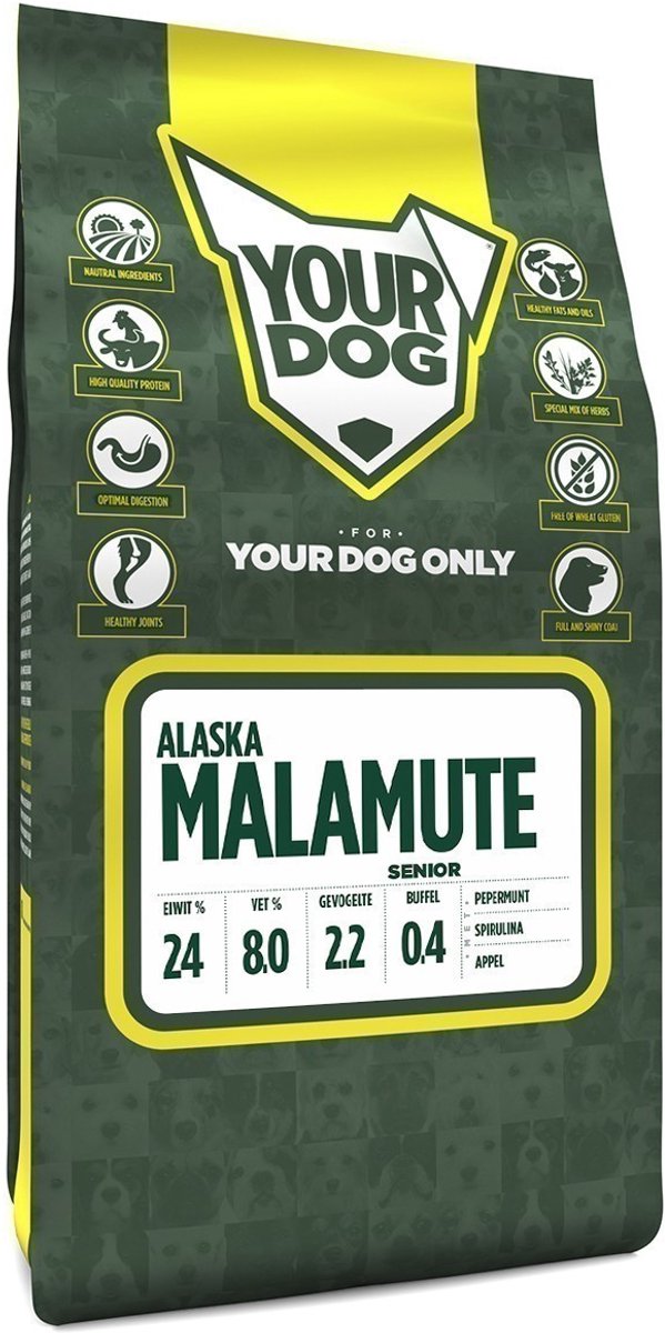 Yourdog Alaska Malamute Senior 3 KG