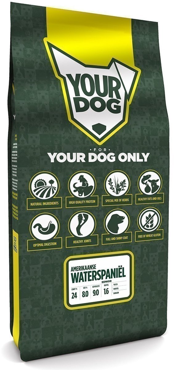 Yourdog Amerikaanse Waterspaniėl Senior 12 KG