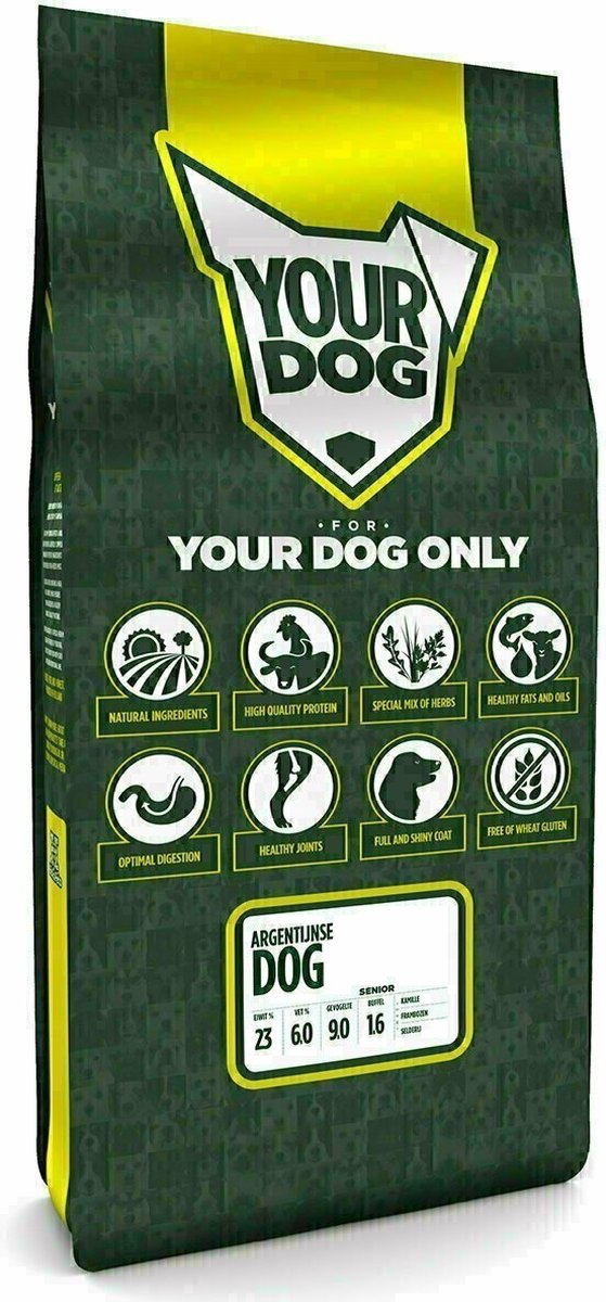 Yourdog Argentijnse Dog Senior 12 KG