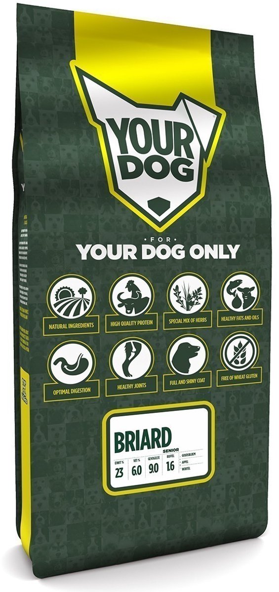 Yourdog Briard Senior 12 KG