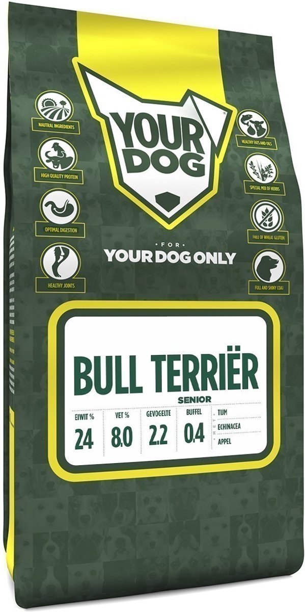 Yourdog Bull Terriėr Senior 3 KG