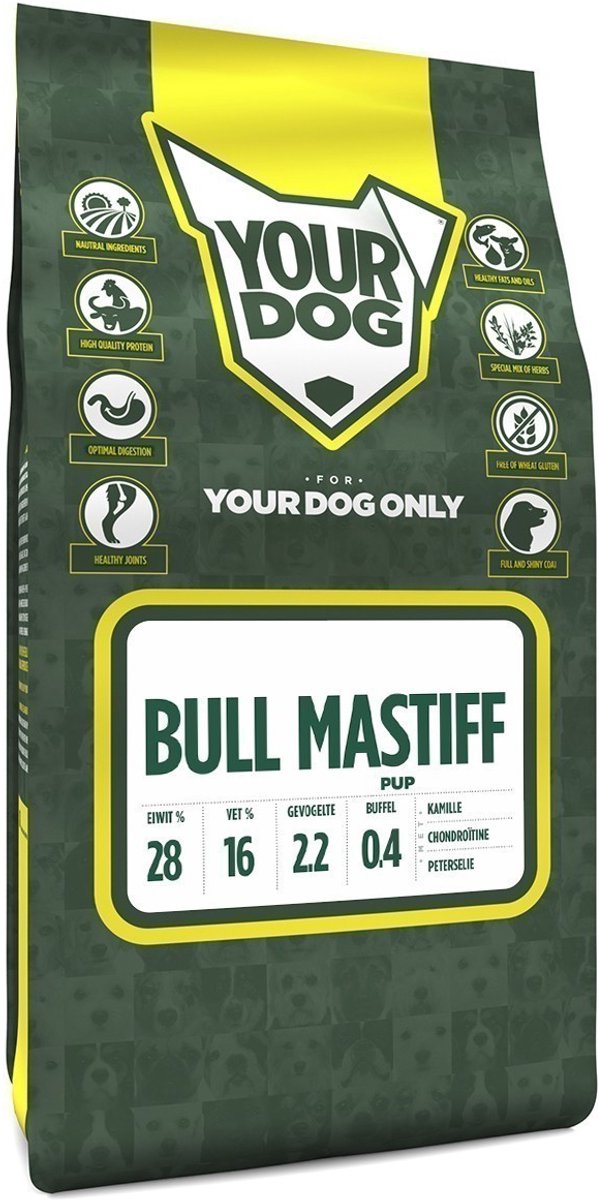 Yourdog Bull Mastiff Pup 3 KG