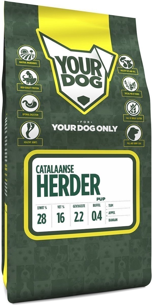 Yourdog Catalaanse Herder Pup 3 KG