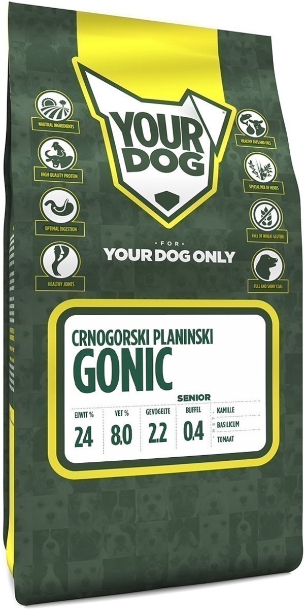 Yourdog Crnogorski Planinski Gonic Senior 3 KG