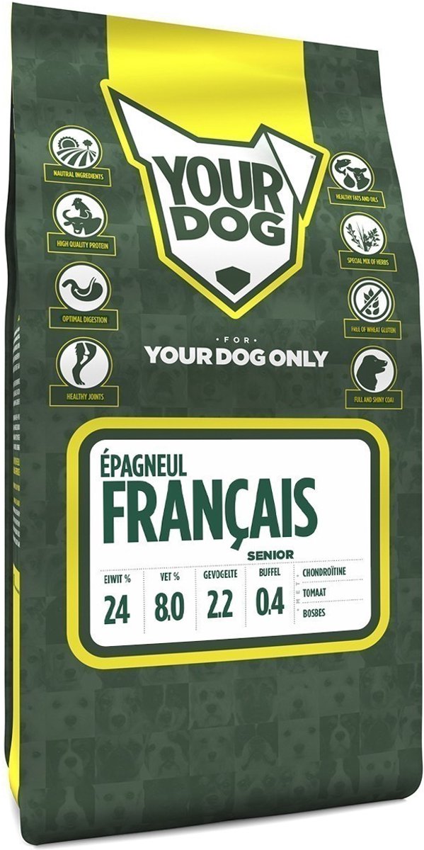 Yourdog Epagneul Franēais Senior 3 KG