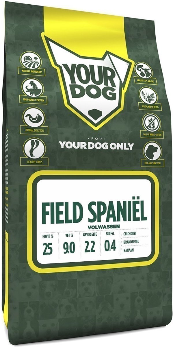 Yourdog Field Spaniėl Volwassen 3 KG