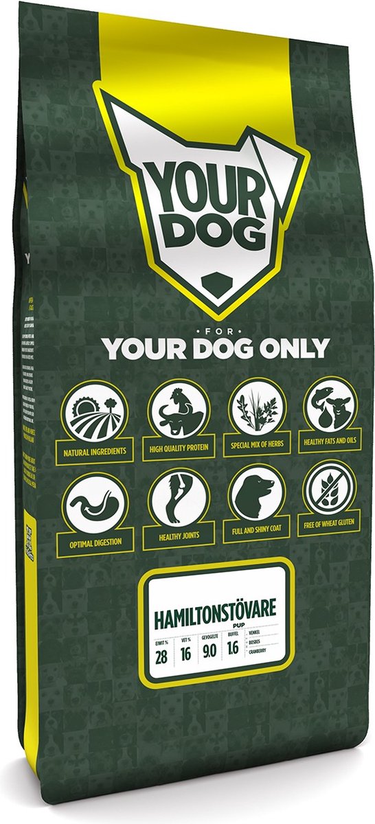 Yourdog Hamiltonstövare Pup 12 KG