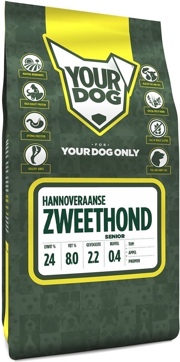 Yourdog Hannoveraanse Zweethond Senior 3 KG