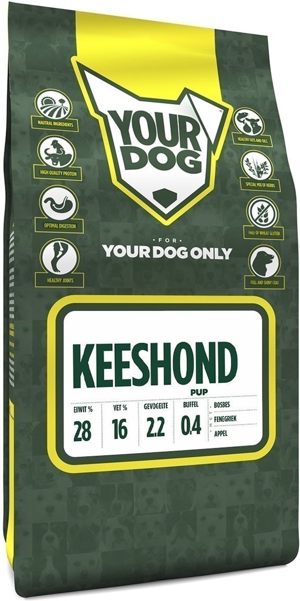Yourdog Keeshond Pup 3 KG