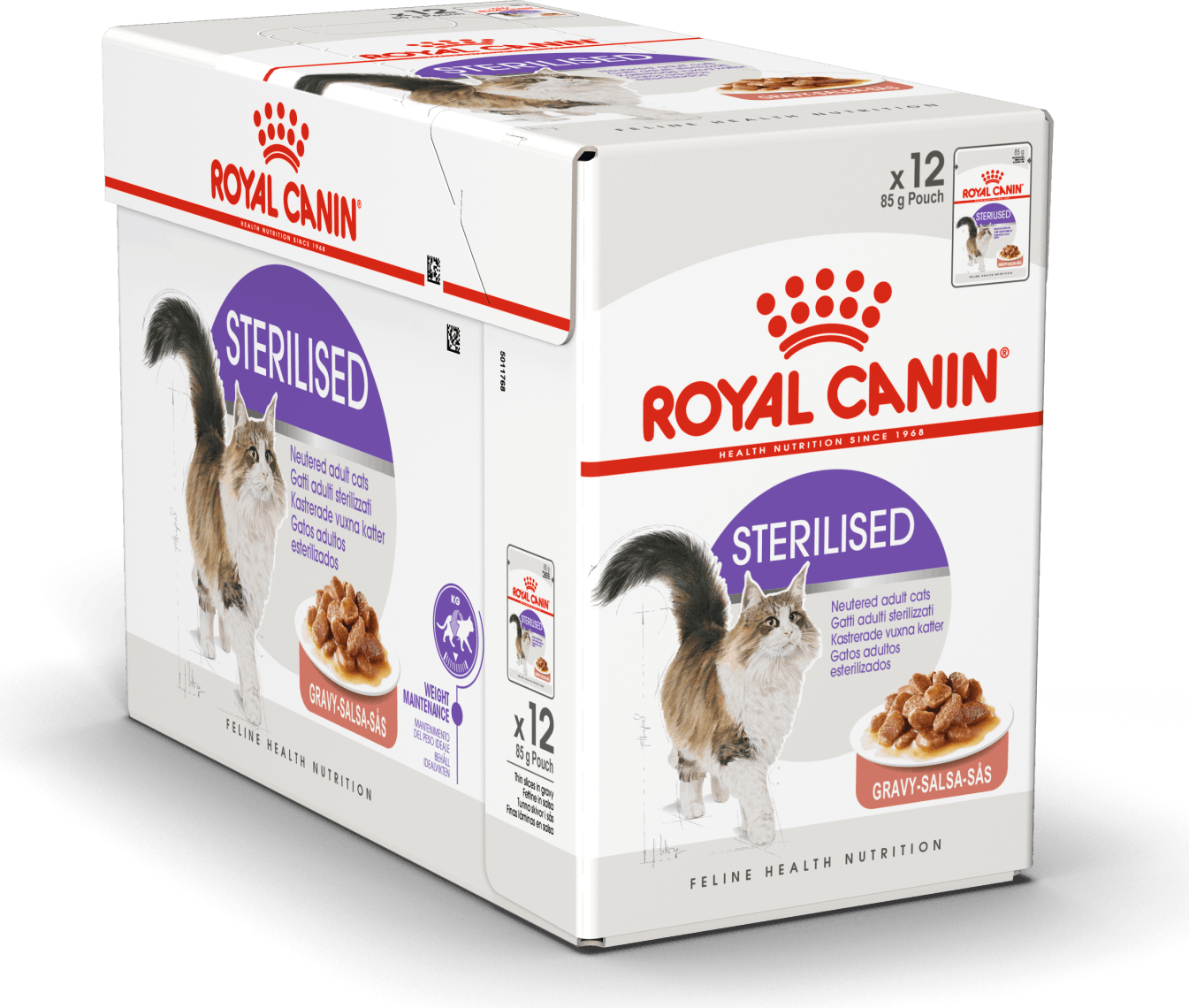Royal Canin Feline Sterilised in Gravy 12X85 GR